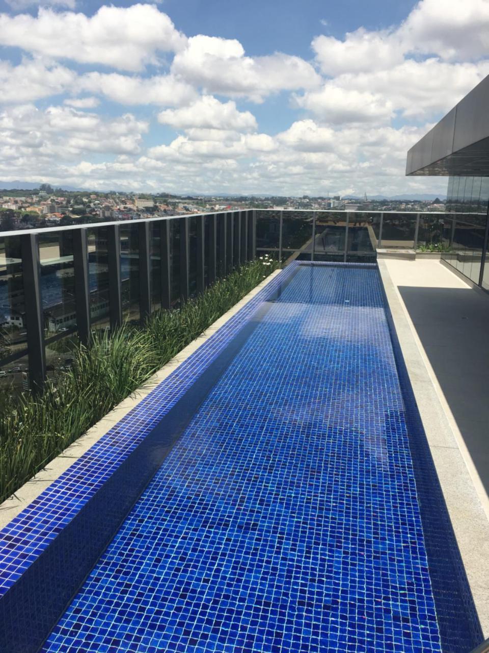 Estudio Moderno Com Linda Vista Para A Serra Curitiba Esterno foto